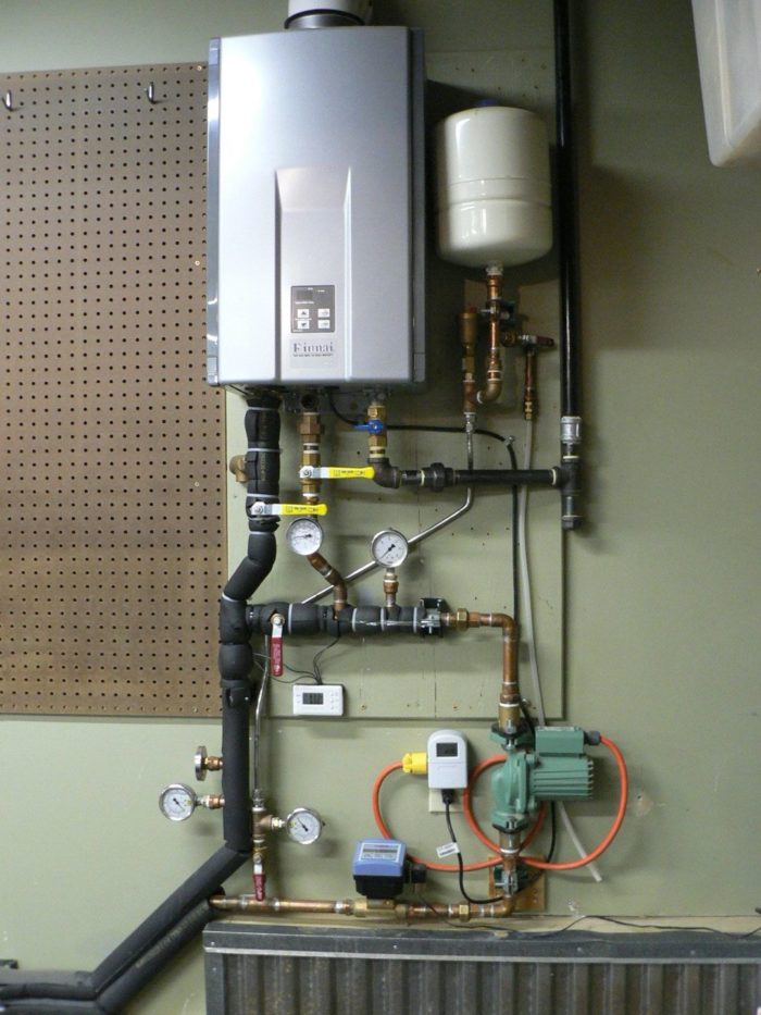 Using Water Heaters for Radiant Heat