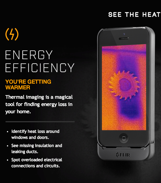 Can iPhone sense heat?