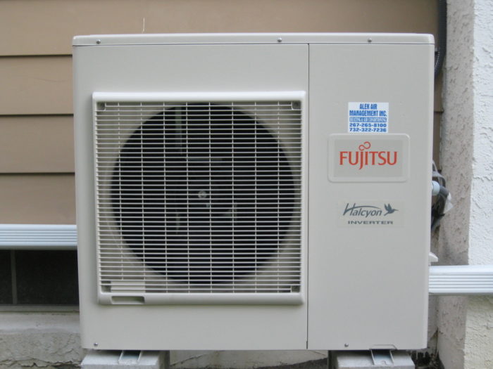 fujitsu split system heat pump