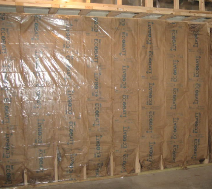 interior wall vapor barrier