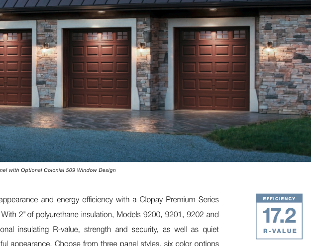 Are there energy-efficient garage door options? 2