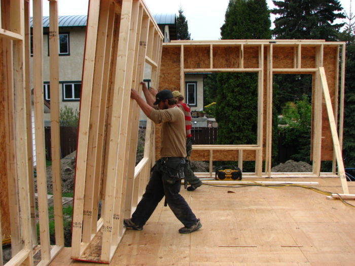 Setting Super-Windows in a Double Stud Wall