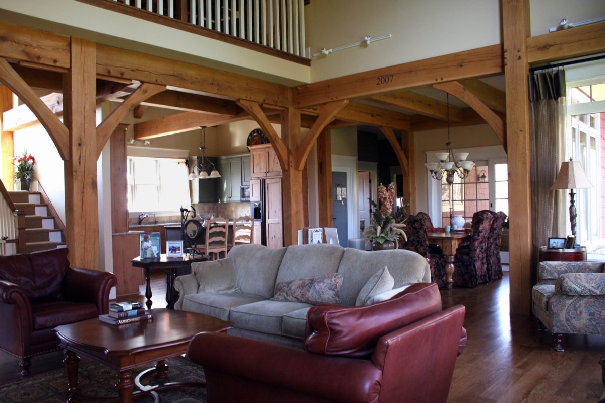 Timber-Frame House is LEED-Platinum and NAHB-Gold - GreenBuildingAdvisor