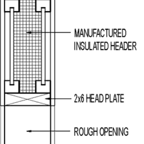 Manufactured insulated header - GreenBuildingAdvisor