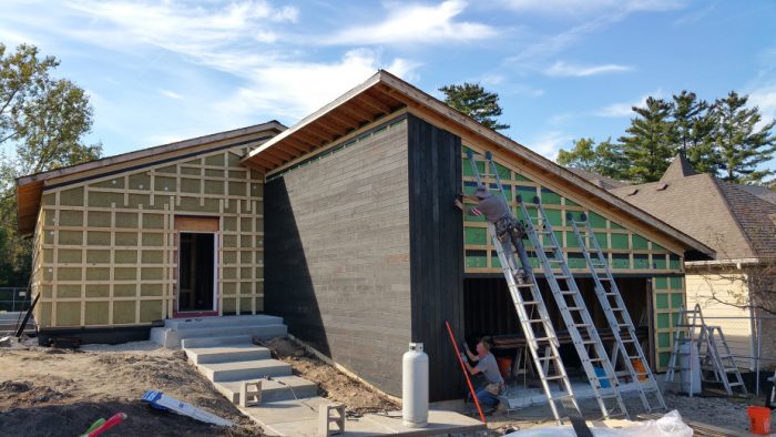 Siding and Soffits at the Blue Heron EcoHaus - GreenBuildingAdvisor