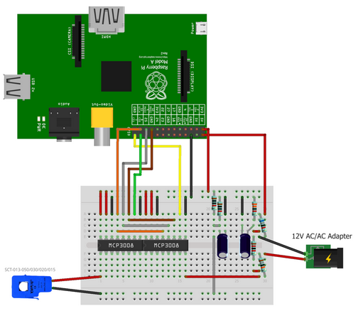 Breadboard prototype