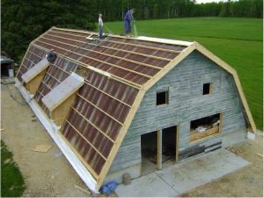 Building a post-and-frame barn