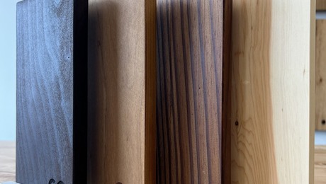 A sample pack of Carbon Smart Wood is available on the company website for $35. Included is a $100 credit towards a purchase.